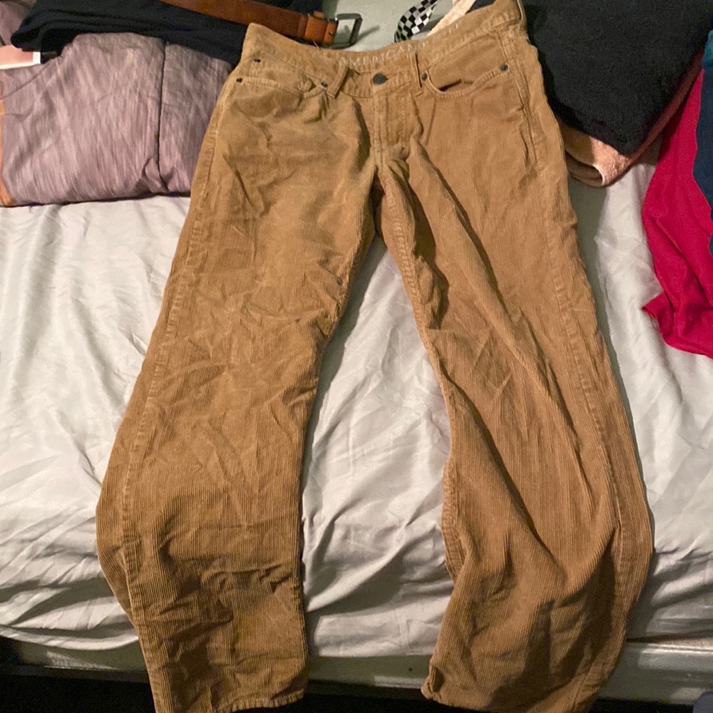 american eagle flare men pants